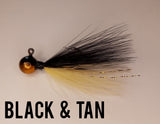 Ghoulie marabou jigs (2 per pack)