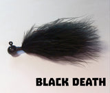 Ghoulie marabou jigs (2 per pack)