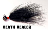 Ghoulie marabou jigs (2 per pack)