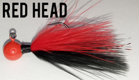 Ghoulie marabou jigs (2 per pack)